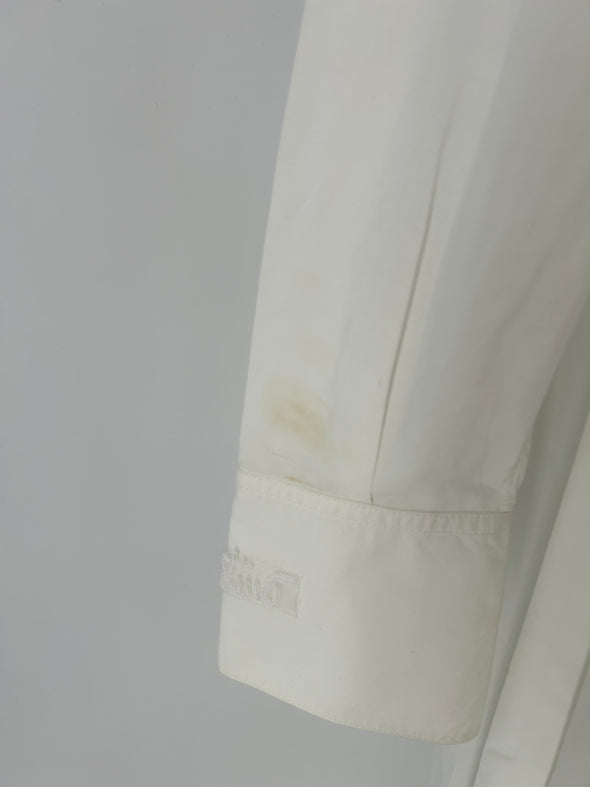 Robe chemise blanche