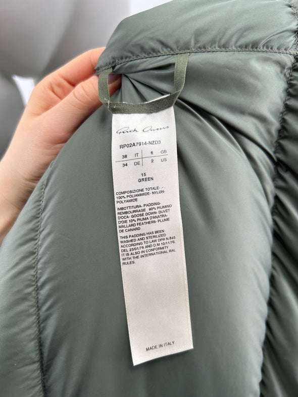 Doudoune sans manches kaki