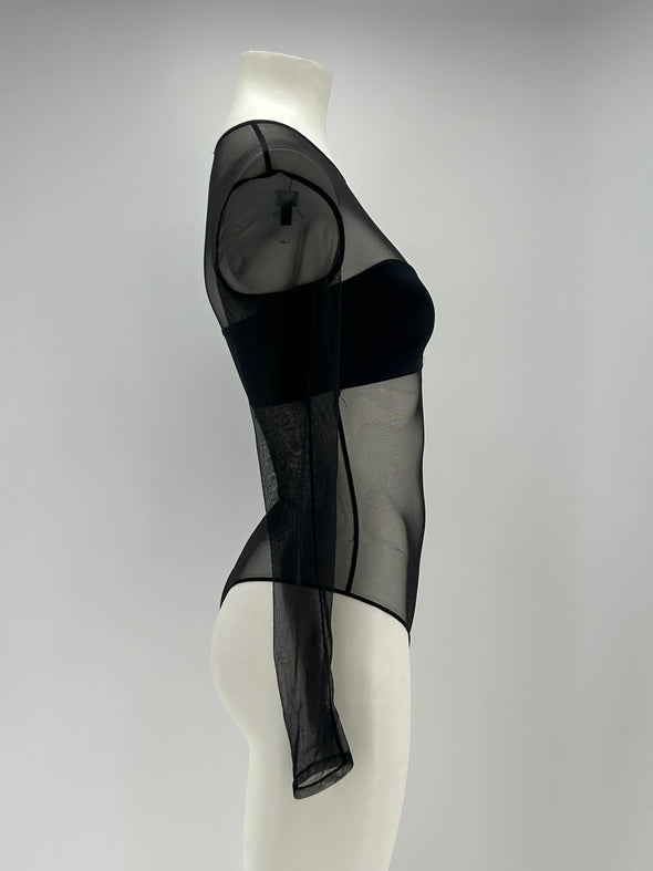 Body transparent noir