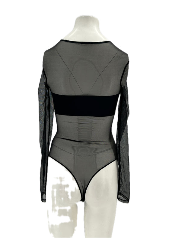 Body transparent noir