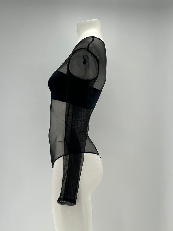 Body transparent noir