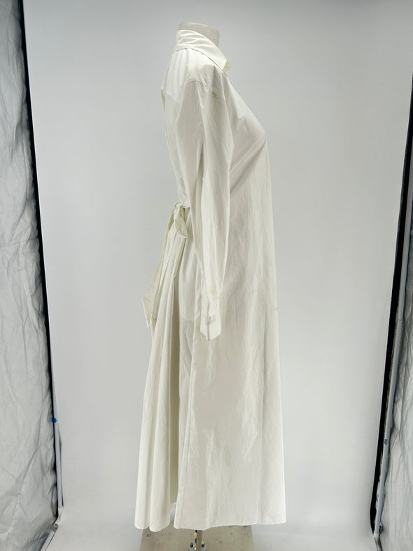 Robe chemise blanche