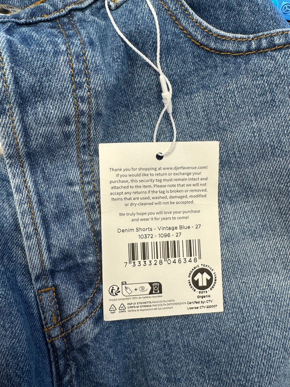 Short en denim