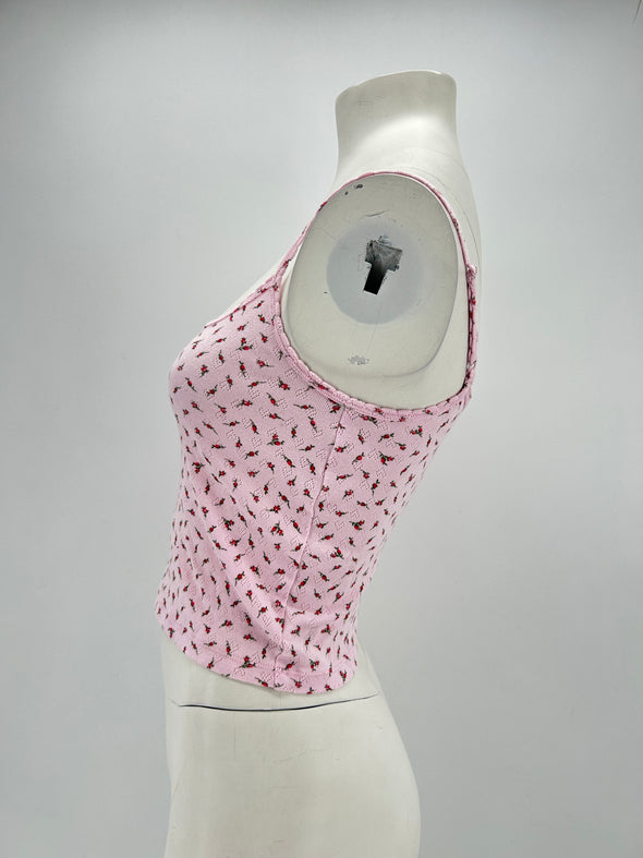 Haut de pijama rose