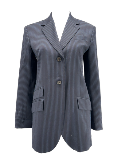 Blazer de costume à rayures tennis