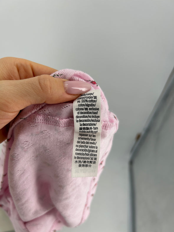 Haut de pijama rose
