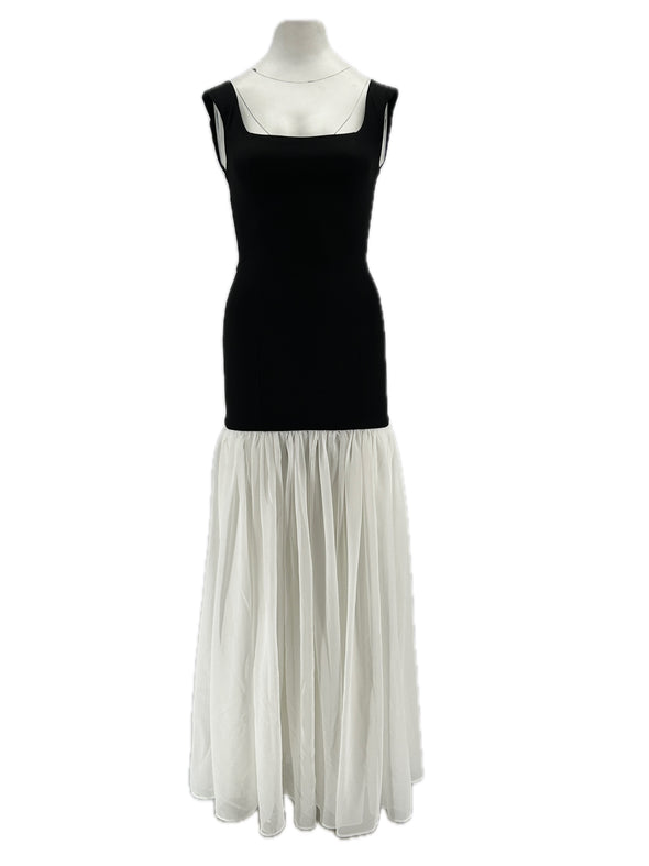 Robe bicolore