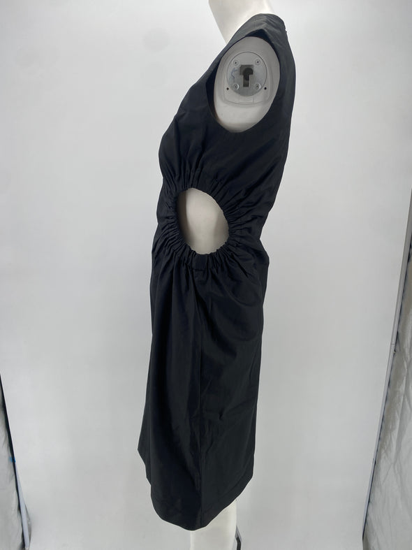 Robe cut-out noire