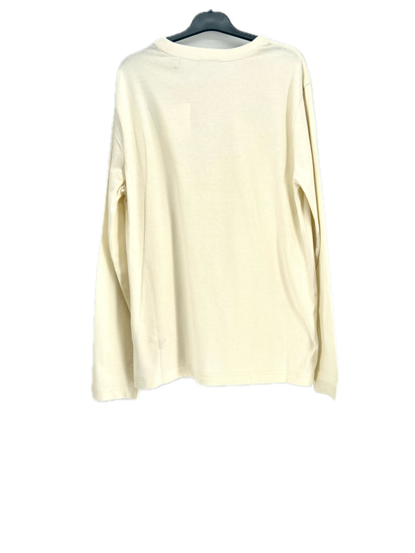 Tee-shirt blanc cassé