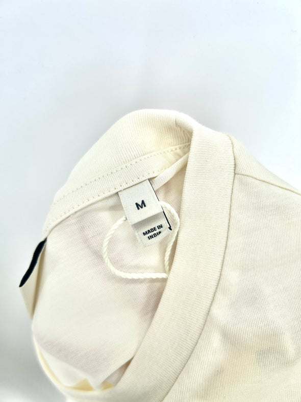 Tee-shirt blanc cassé