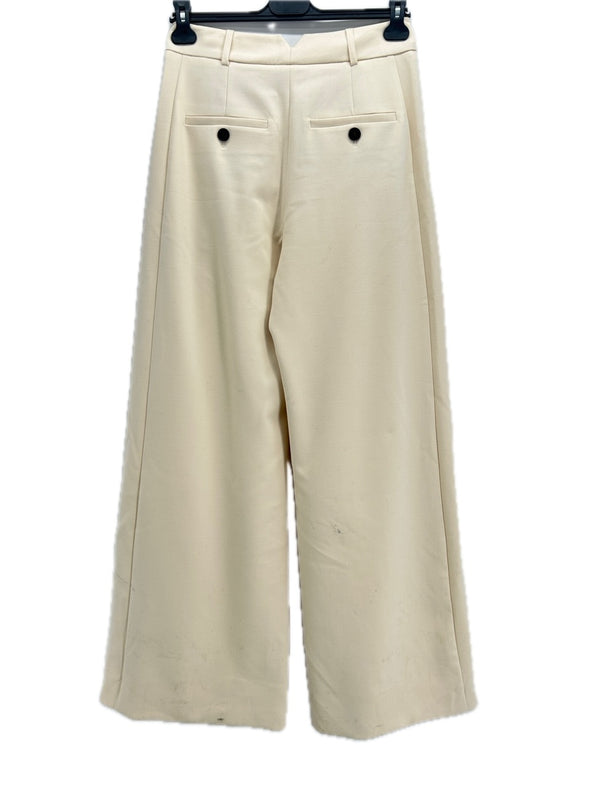 Pantalon large blanc