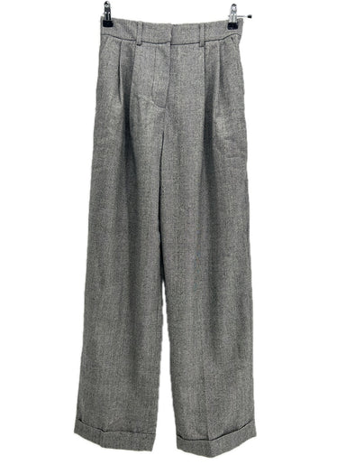 Pantalon en laine gris