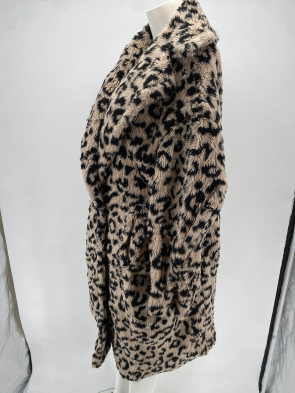 Manteau imprimé léopard "Teddy Bear Icon"
