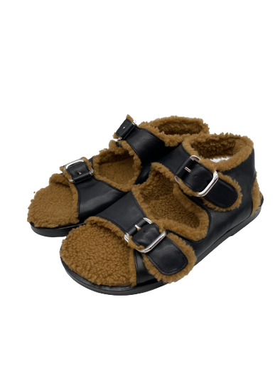Sandales en cuir