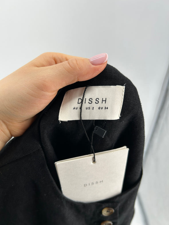 Gilet sans manches en lin
