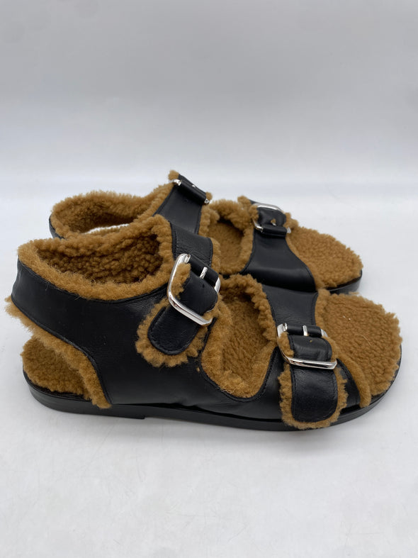 Sandales en cuir