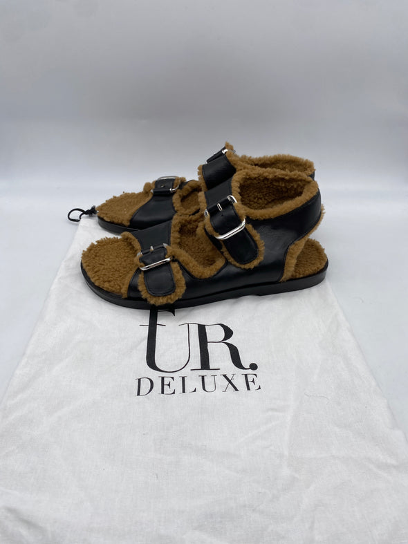 Sandales en cuir
