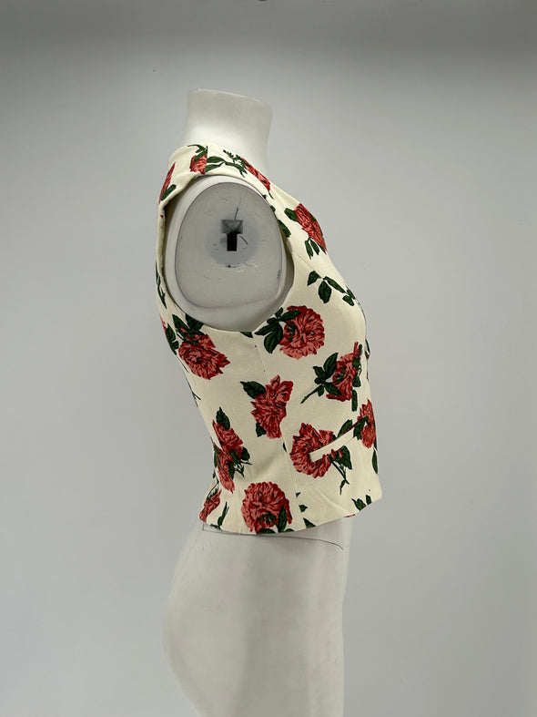 Top à fleurs "Jaco"