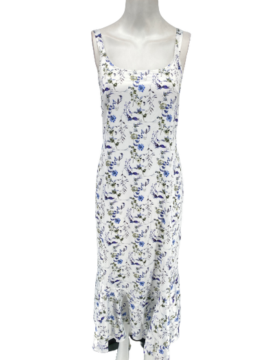 Robe longue imprimée fleurie