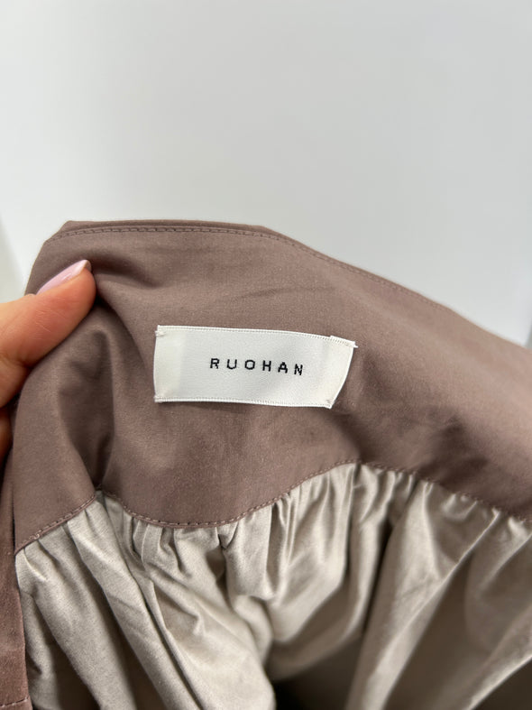 Double jupe taupe