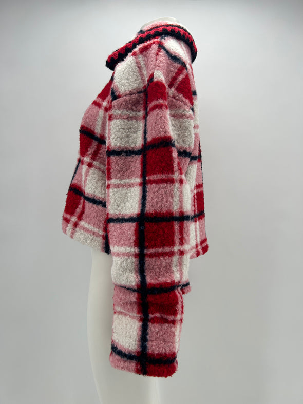 Veste à carreaux