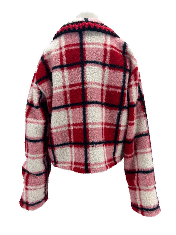 Veste à carreaux
