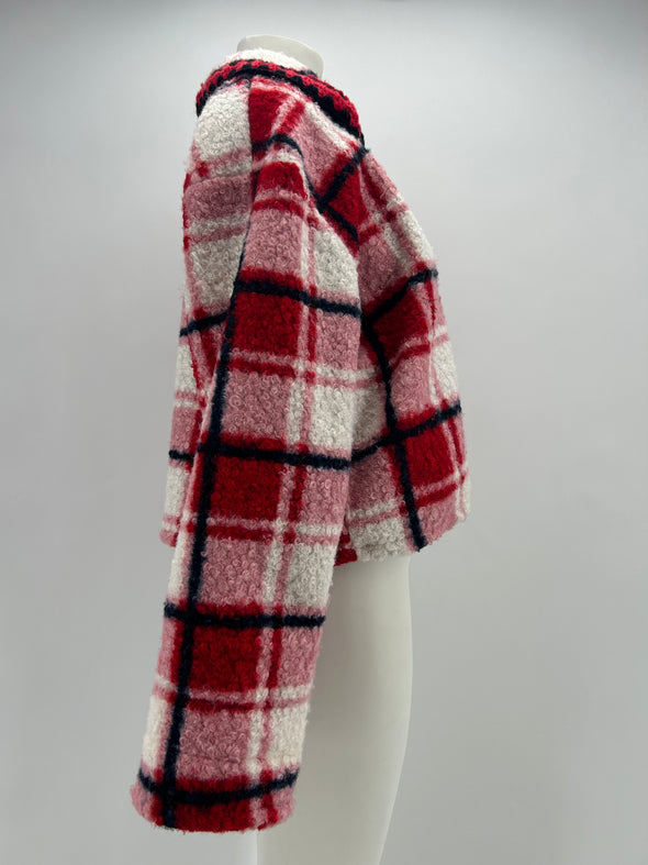 Veste à carreaux