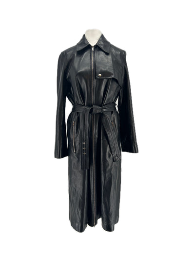 Trench en cuir
