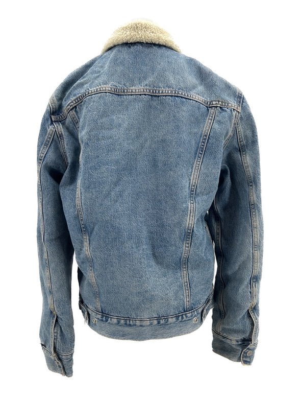Veste en Denim fourrée