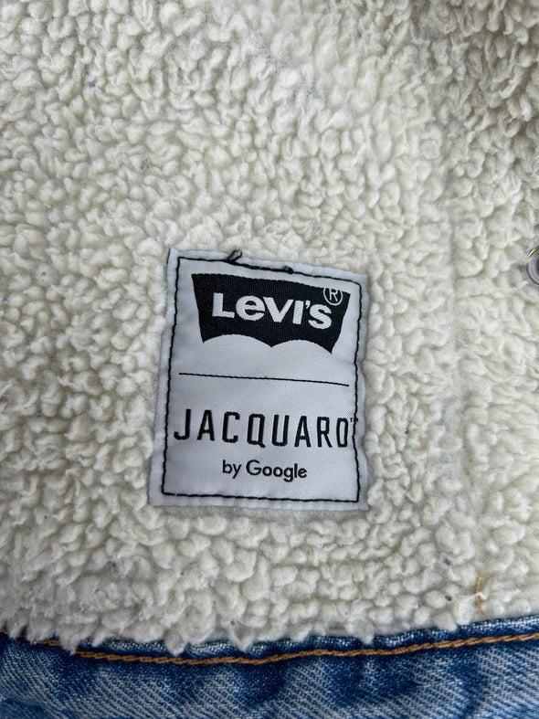 Veste en Denim fourrée