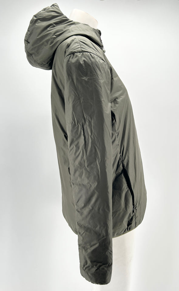 Veste à capuche kaki