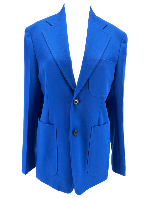 Blazer bleu électrique