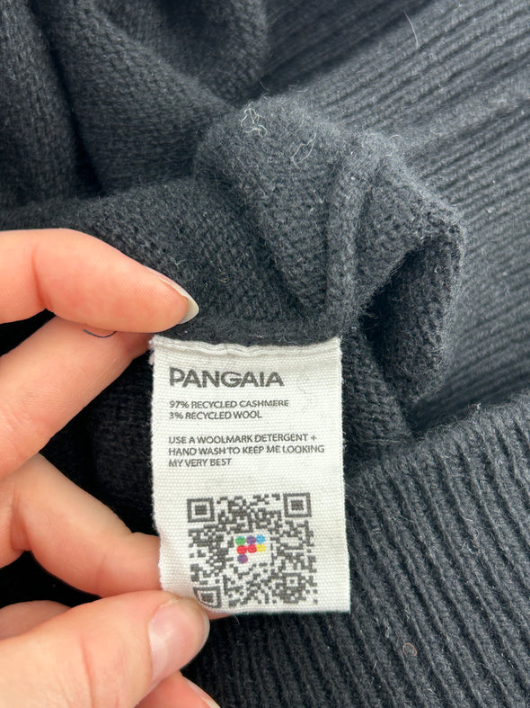 Pull noir en cachemire