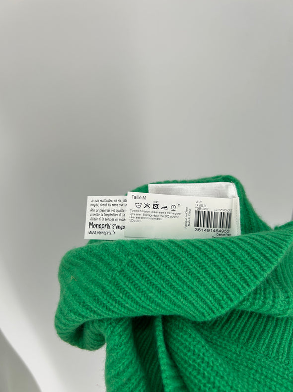 Cardigan vert