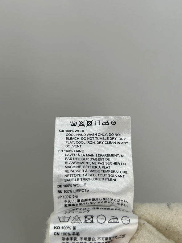 Pull en laine crème