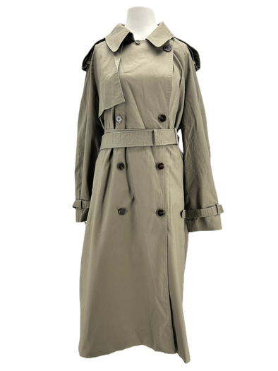 Trench-coat kaki