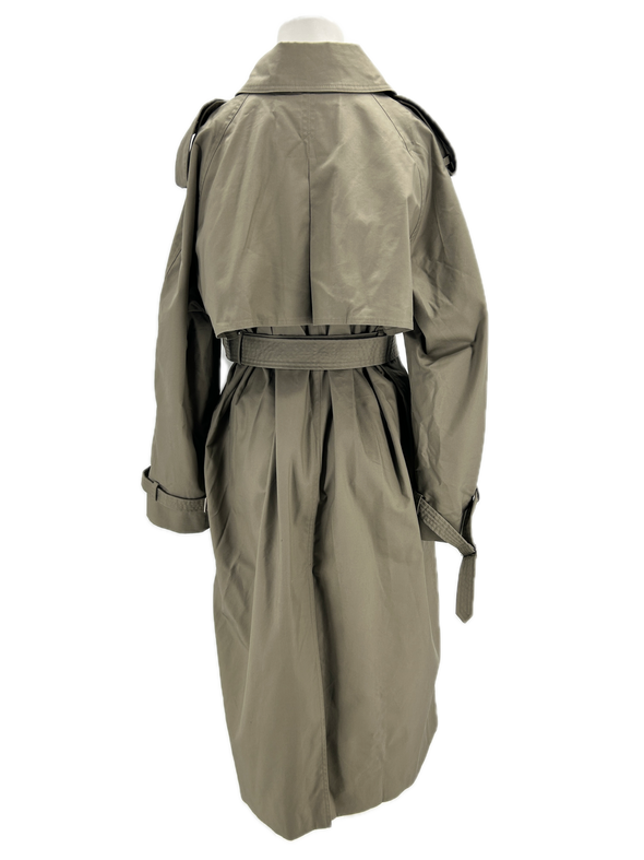 Trench-coat kaki
