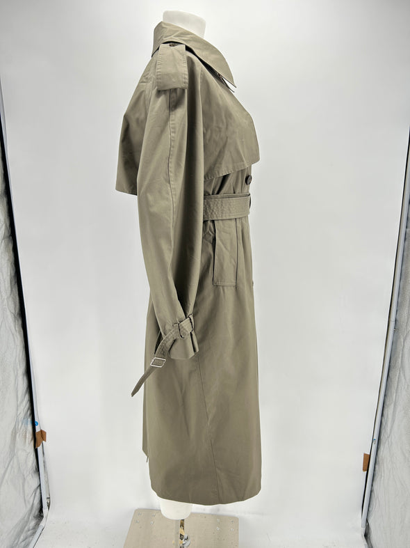 Trench-coat kaki