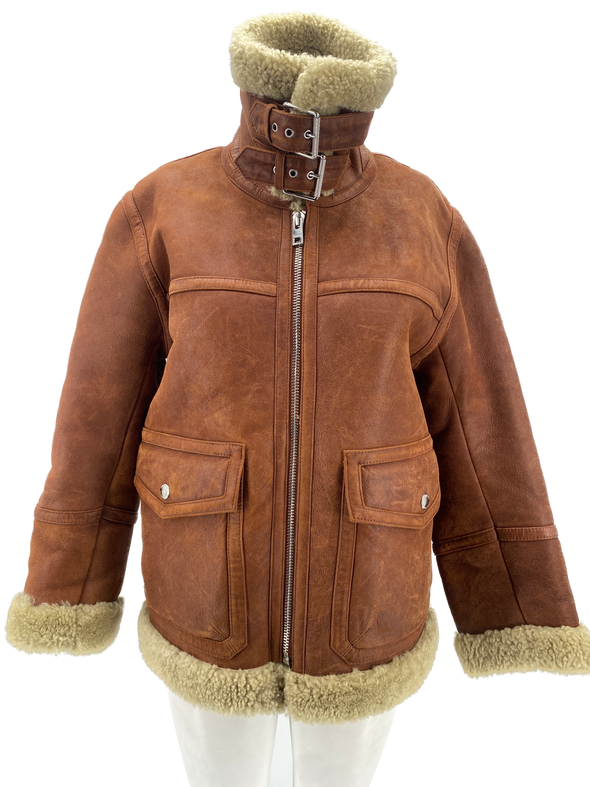 Veste en cuir