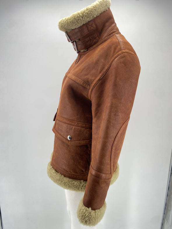 Veste en cuir