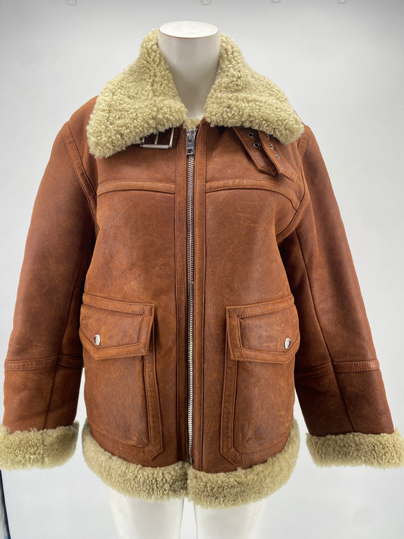 Veste en cuir