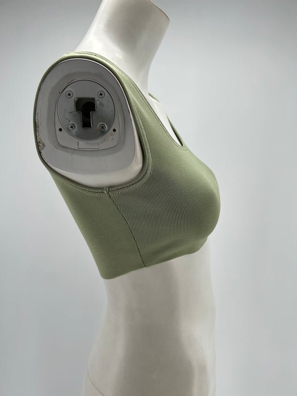 Débardeur court vert