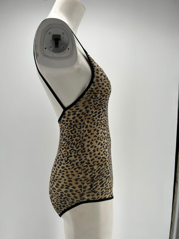 Body imprimé léopard