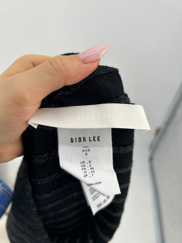 Pull col roulé gris
