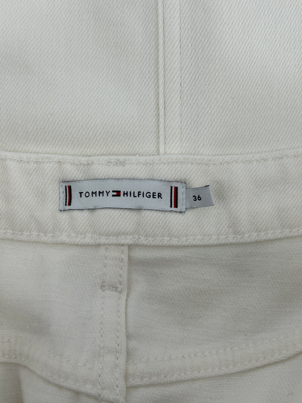 Jupe en denim blanche
