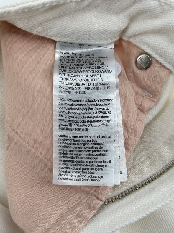 Jupe en denim blanche