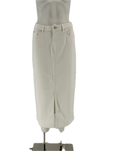 Jupe en denim blanche