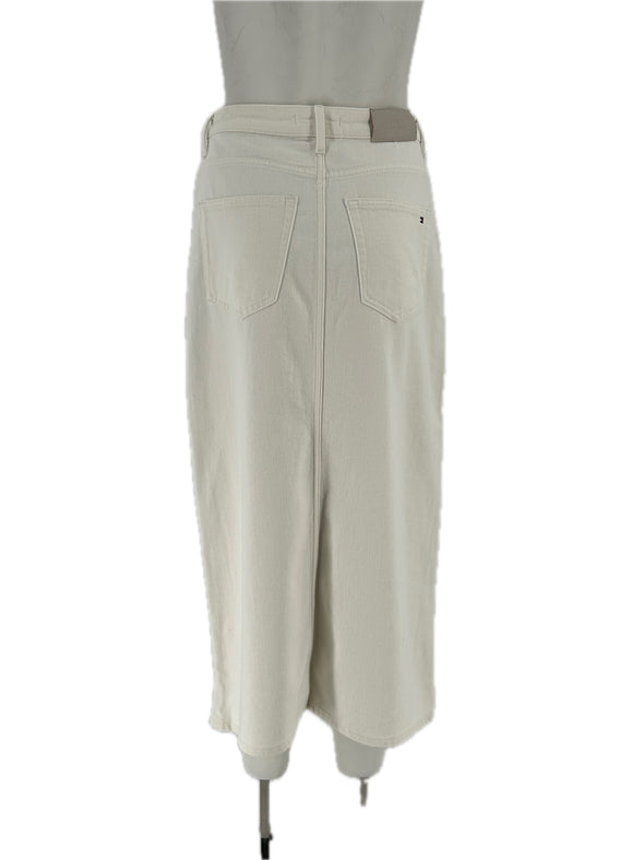Jupe en denim blanche