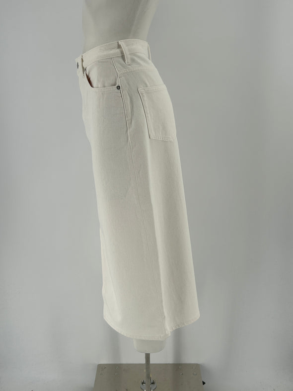 Jupe en denim blanche