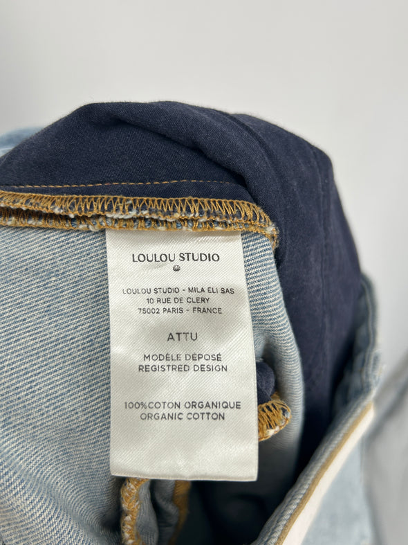 Jean bleu "ATTU"